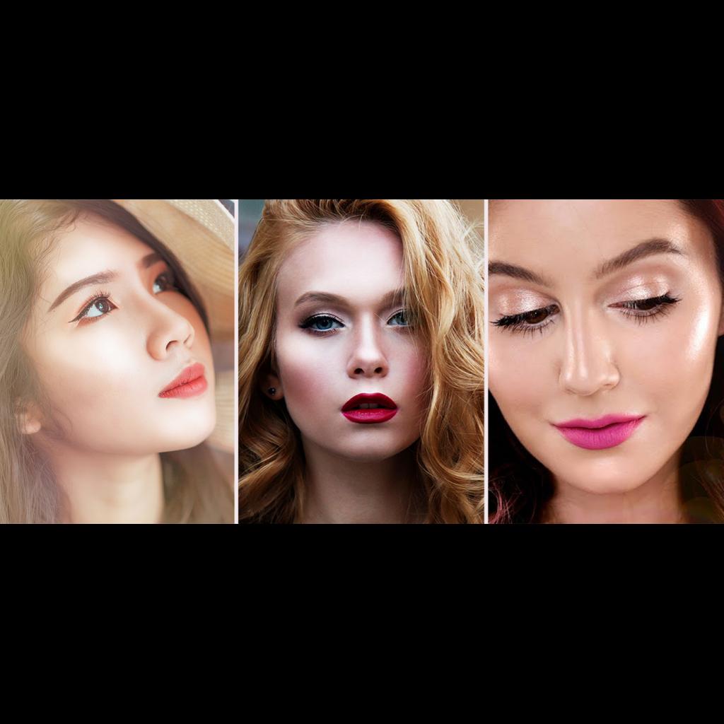 美容ワークショップで紹介されるグローメイク　Glowy Makeup　